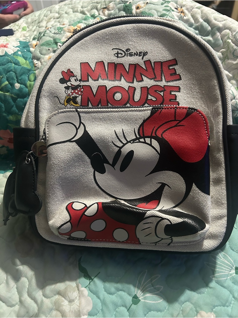 Disney Minnie Mouse Kids Bag - White & Red